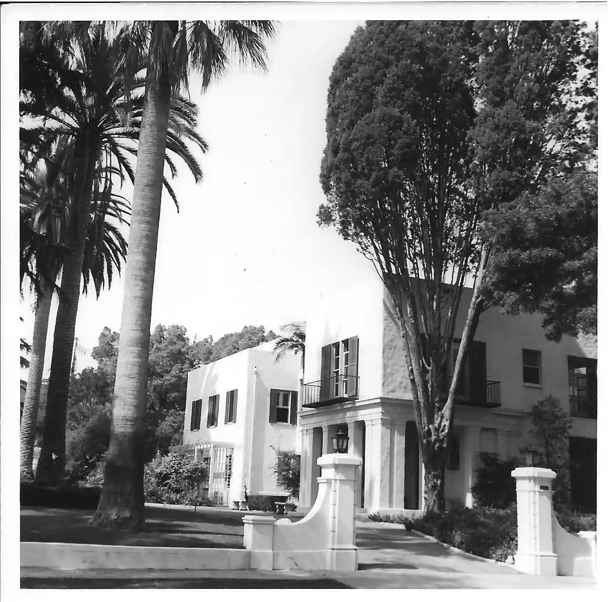 MAIN BUILDING OF THE EARLY AMBASSDOR LATER THE LIBRARY